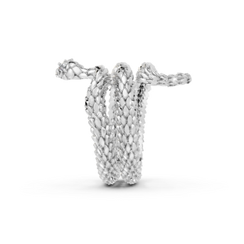 Coiled Snake - Sterling - Pocket Rock Jewelry