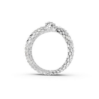 Coiled Snake - Sterling - Pocket Rock Jewelry