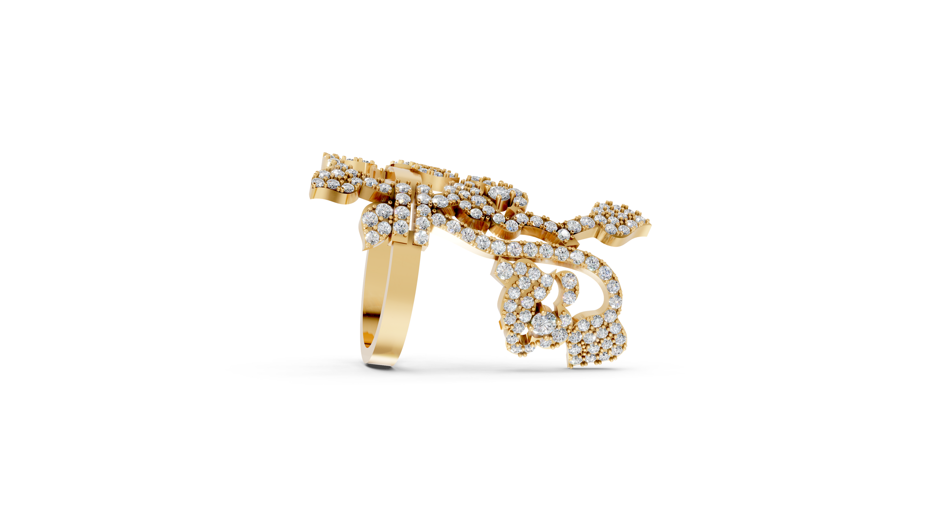 Elongate - 10K Yellow Gold - Pocket Rock Jewelry