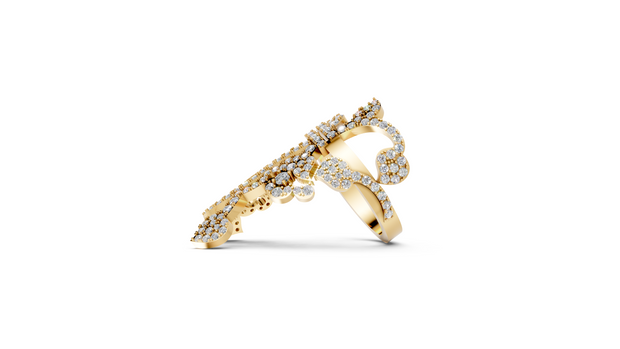 Elongate - 10K Yellow Gold - Pocket Rock Jewelry