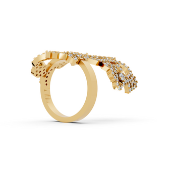 Elongate - 10K Yellow Gold - Pocket Rock Jewelry