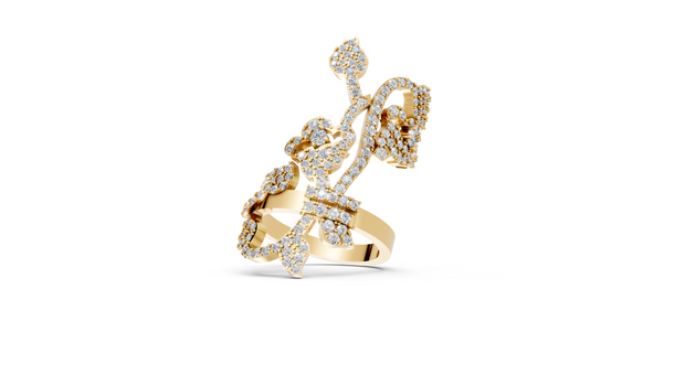 Elongate - 10K Yellow Gold - Pocket Rock Jewelry