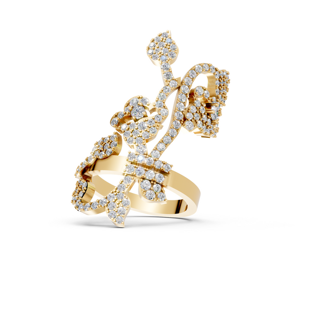 Elongate - 10K Yellow Gold - Pocket Rock Jewelry