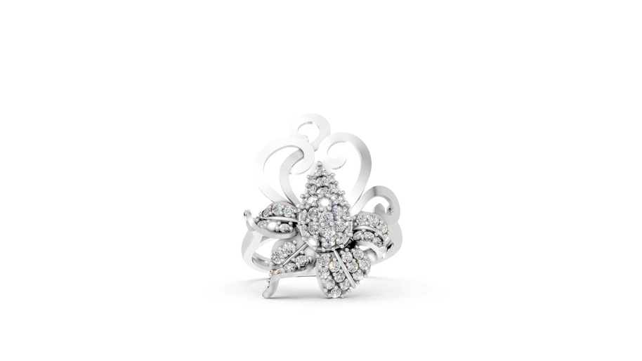 Floral Bloom - Sterling - Pocket Rock Jewelry