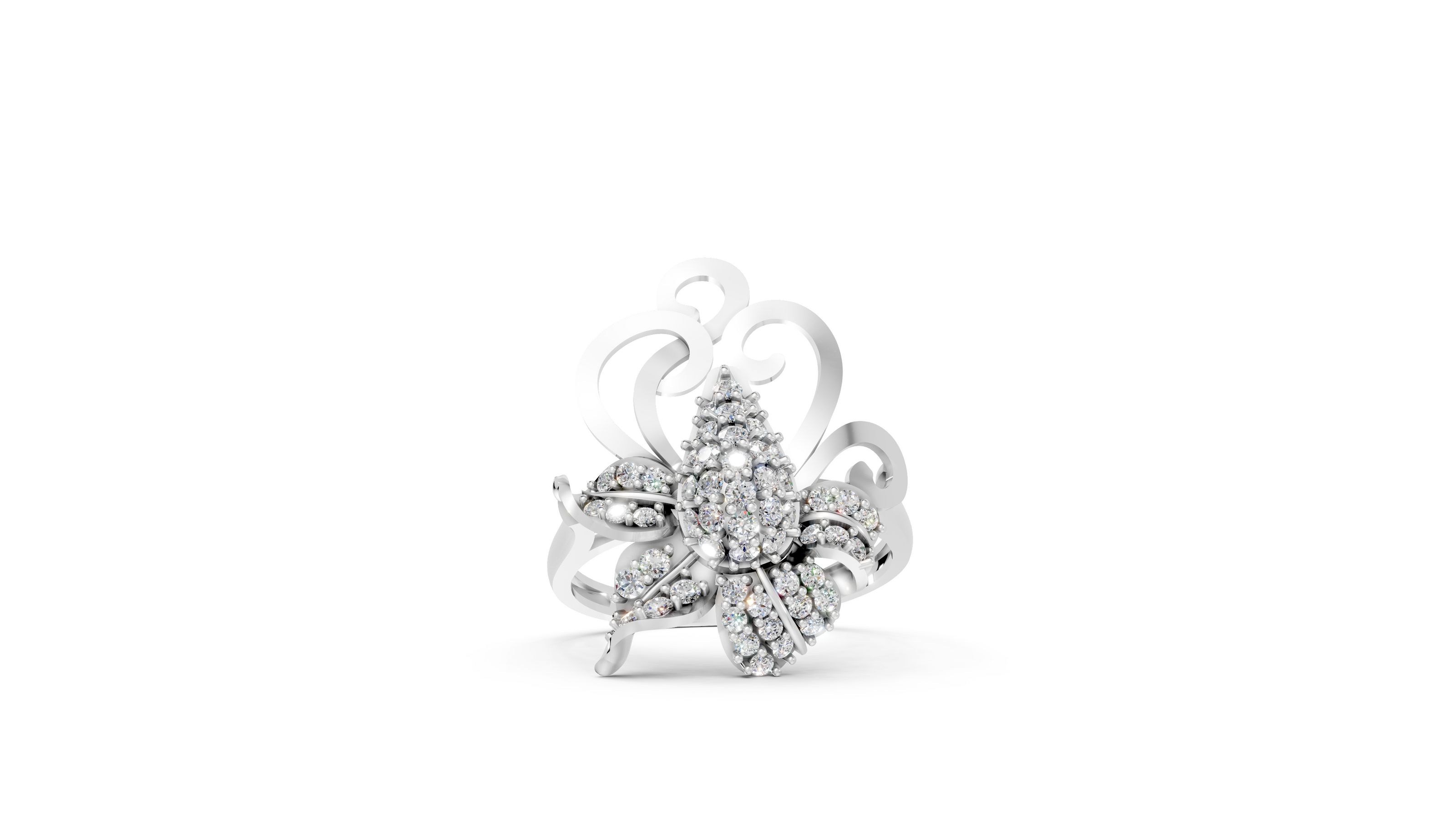Floral Bloom - Sterling - Pocket Rock Jewelry