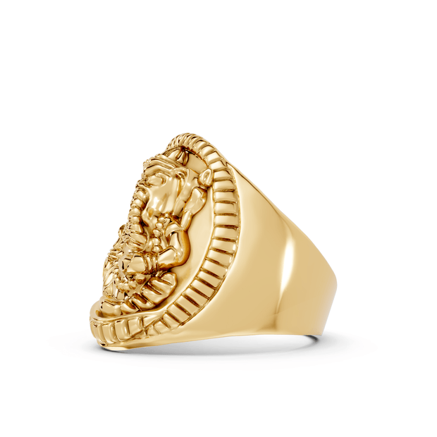 Ganesha - 10K Yellow Gold - Pocket Rock Jewelry