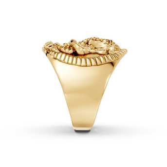 Ganesha - 10K Yellow Gold - Pocket Rock Jewelry