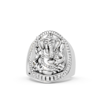 Ganesha - Sterling - Pocket Rock Jewelry