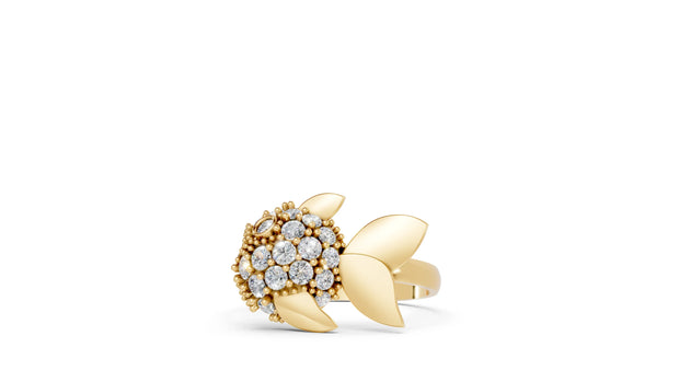 Goldie - 10K Yellow Gold - Pocket Rock Jewelry