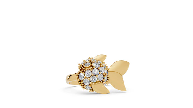 Goldie - 10K Yellow Gold - Pocket Rock Jewelry
