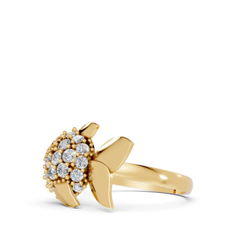 Goldie - 10K Yellow Gold - Pocket Rock Jewelry