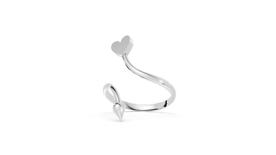 Hearts and Arrows - Sterling - Pocket Rock Jewelry