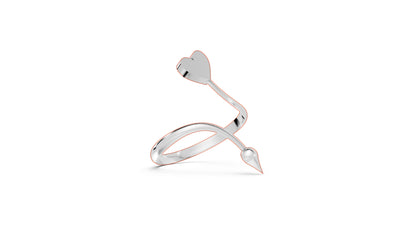 Hearts and Arrows - Sterling - Pocket Rock Jewelry