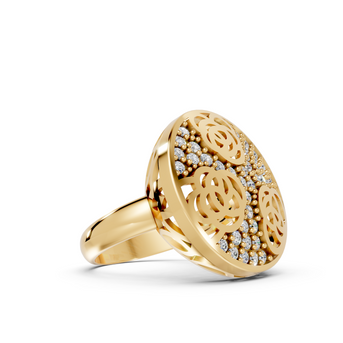 Lucky Coin - 10K Yellow Gold - Pocket Rock Jewelry