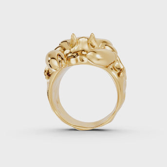 aloof crab in gold turntable video