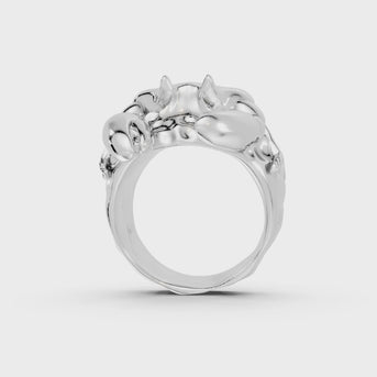 aloof crab in silver turntable video