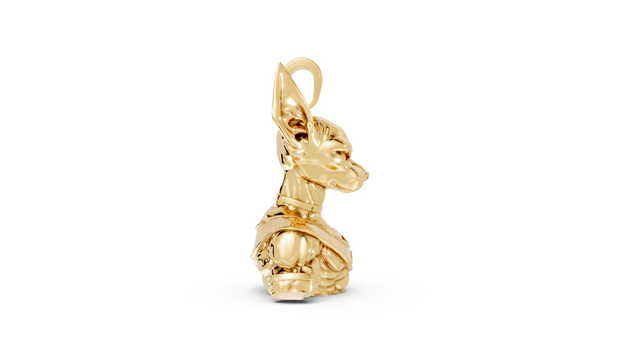 God of Destruction - 10K Gold or 925 Sterling