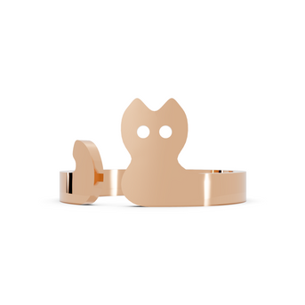 Felix the Feline Bypass Ring -10K Gold or 925 Sterling
