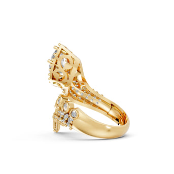 Superfluous - 10K Yellow/White Gold - Pocket Rock Jewelry