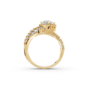 Superfluous - 10K Yellow/White Gold - Pocket Rock Jewelry