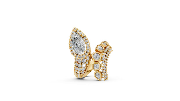 Superfluous - 10K Yellow/White Gold - Pocket Rock Jewelry
