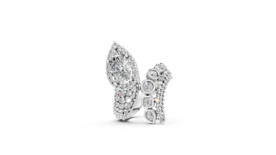 Superfluous - 10K Yellow/White Gold - Pocket Rock Jewelry