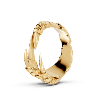 Talons - 10K Yellow Gold - Pocket Rock Jewelry