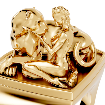 Tamed - 10K Yellow Gold - Pocket Rock Jewelry