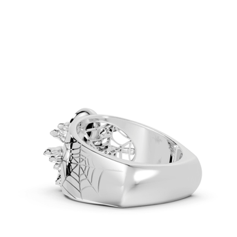 Tarantula in Black - Sterling - Pocket Rock Jewelry