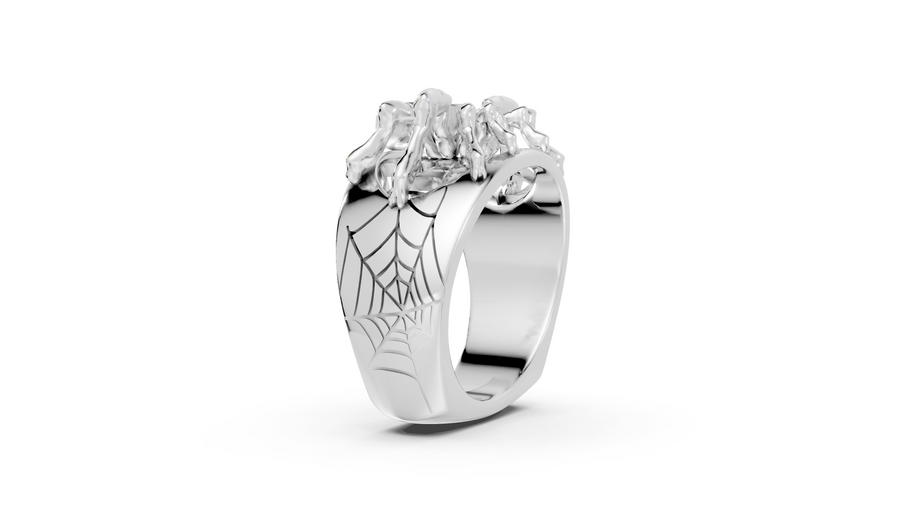 tarantula_ring_in_silver_right_view