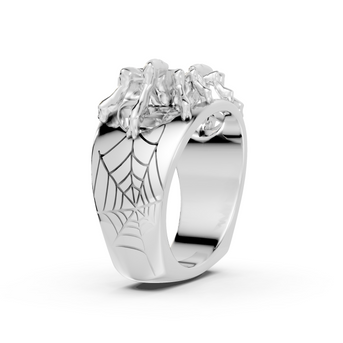 tarantula_ring_in_silver_right_view