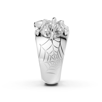 Tarantula in Black - Sterling - Pocket Rock Jewelry
