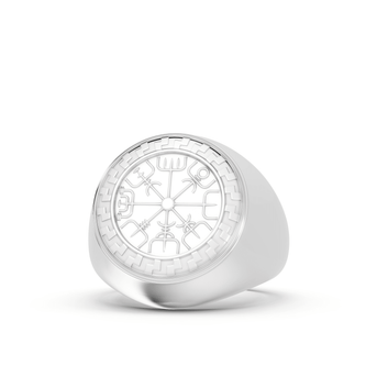 Vegvísir - Sterling - Pocket Rock Jewelry