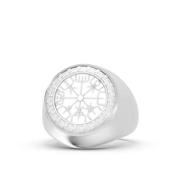 Vegvísir - Sterling - Pocket Rock Jewelry