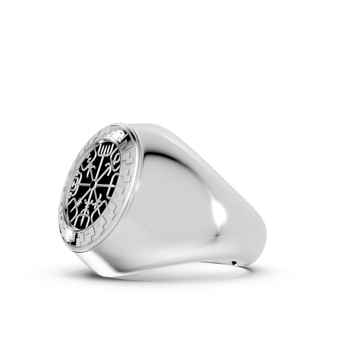 Vegvísir - Sterling - Pocket Rock Jewelry