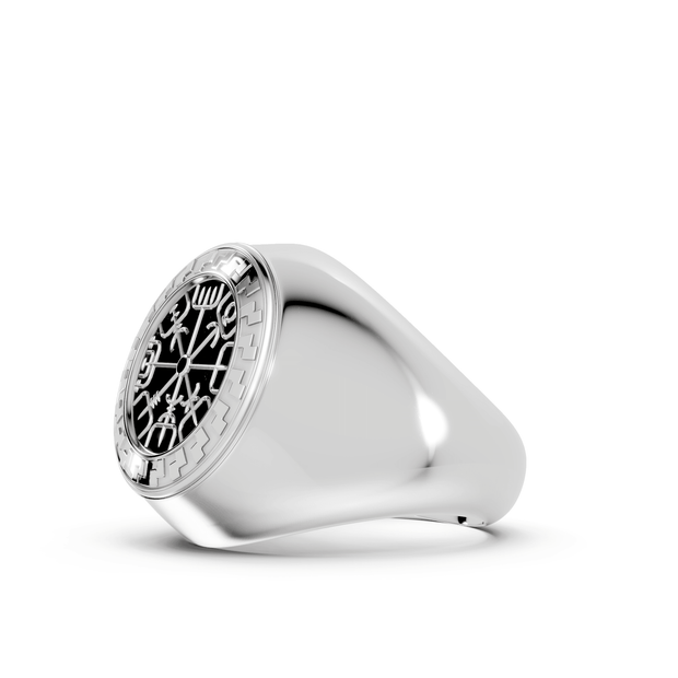 Vegvísir - Sterling - Pocket Rock Jewelry