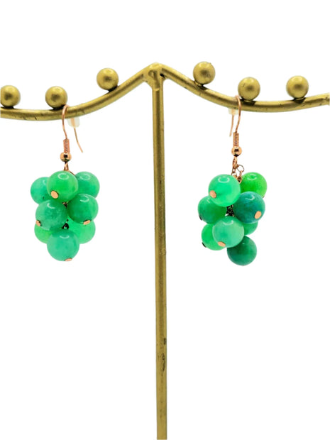Aventurine Grapes - Pocket Rock Jewelry