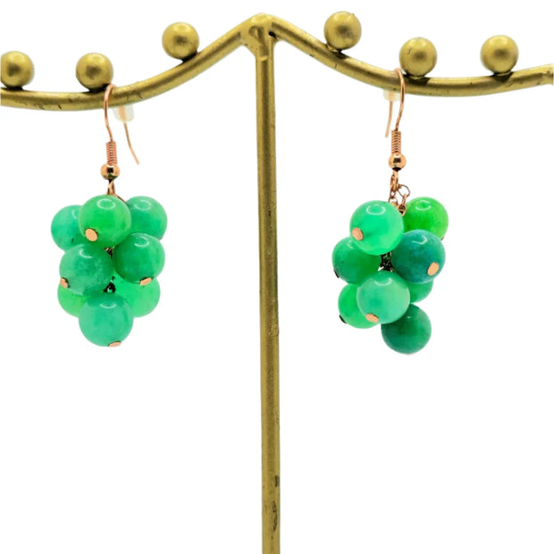 Aventurine Grapes - Pocket Rock Jewelry